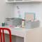 Curver® Jute Grey Plastic Storage Basket Organizer
